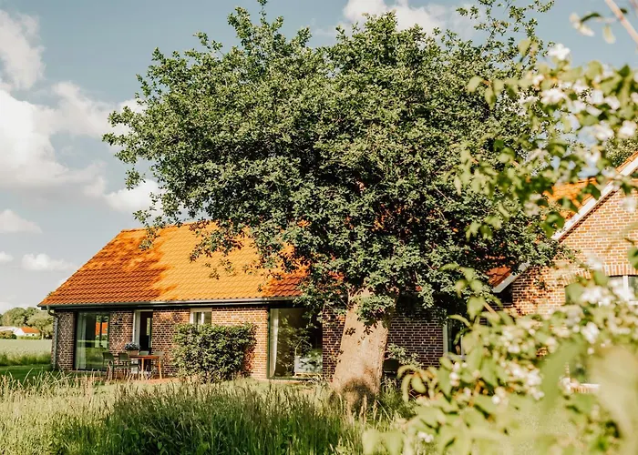 度假居 Bright Flat On Estate With Nature Views Wiefelstede